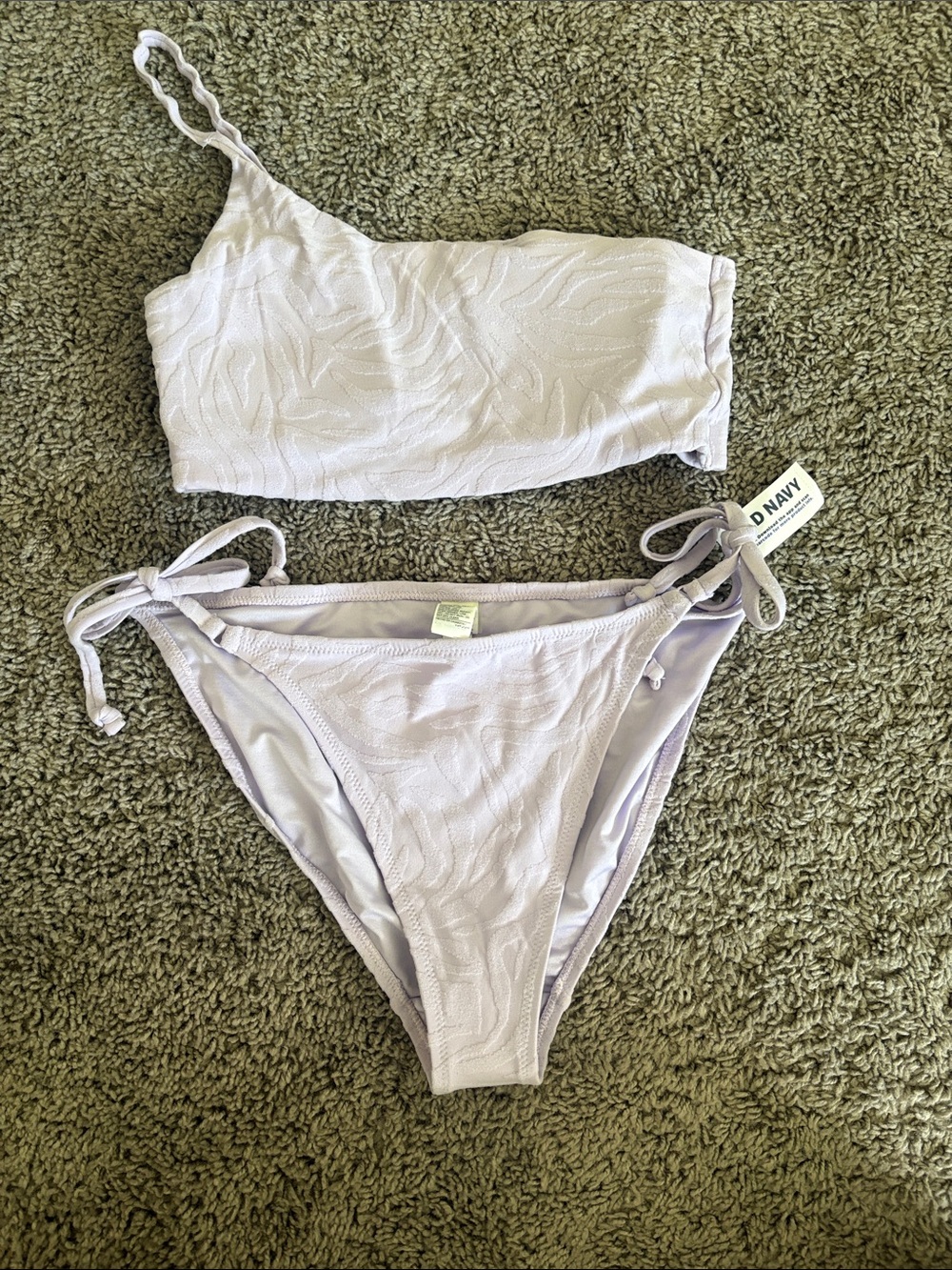 Old Navy light purple bikini